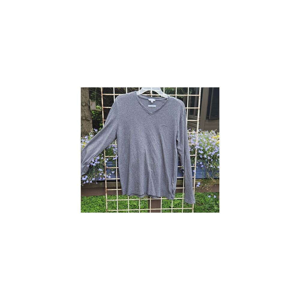 Calvin Klein Gray Men's Sweater - Pima Cotton - Soft and ready for Fall!